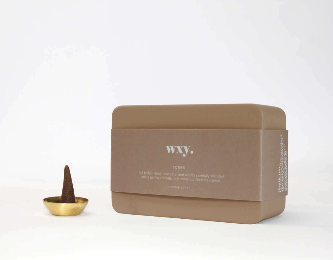 Incense Cone Box: Rose Petal