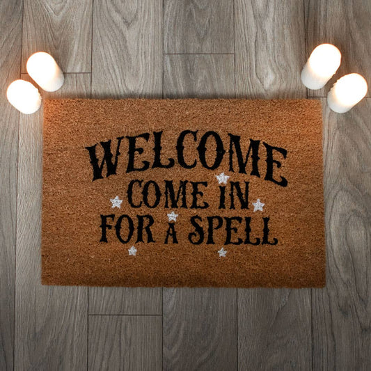 'Come In For A Spell' Doormat