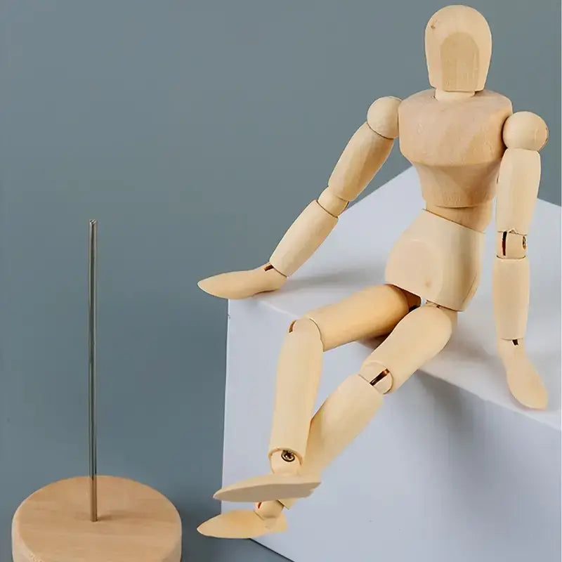 Wooden Art Sketch Mannequin - 5.5"
