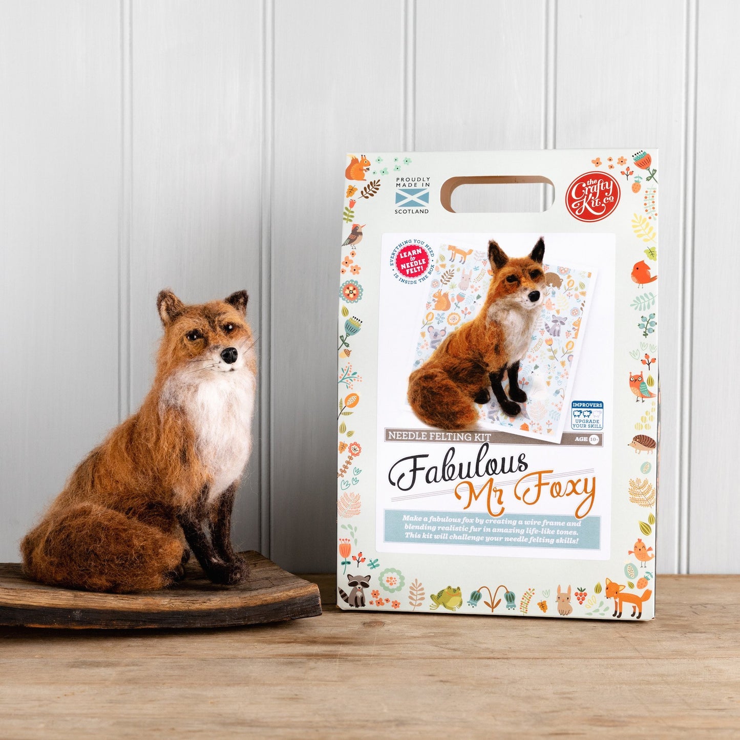 Fabulous Mr Foxy Needle Felting Kit