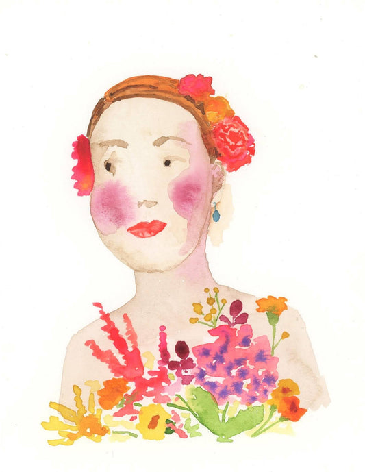 Flower Portrait Ginger
