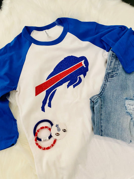 Glitter Raglan