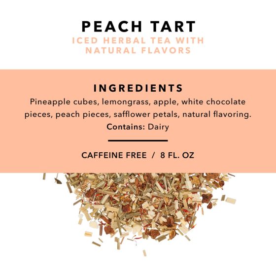 Peach Crisp Loose Leaf Iced Tea Tins by Pinky Up